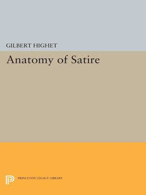 cover image of Anatomy of Satire